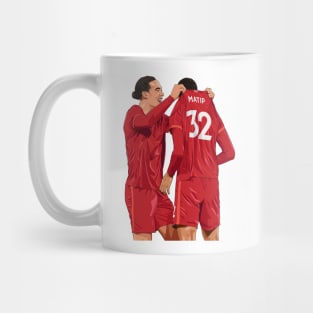 Virgil van Dijk and Joel Matip Mug